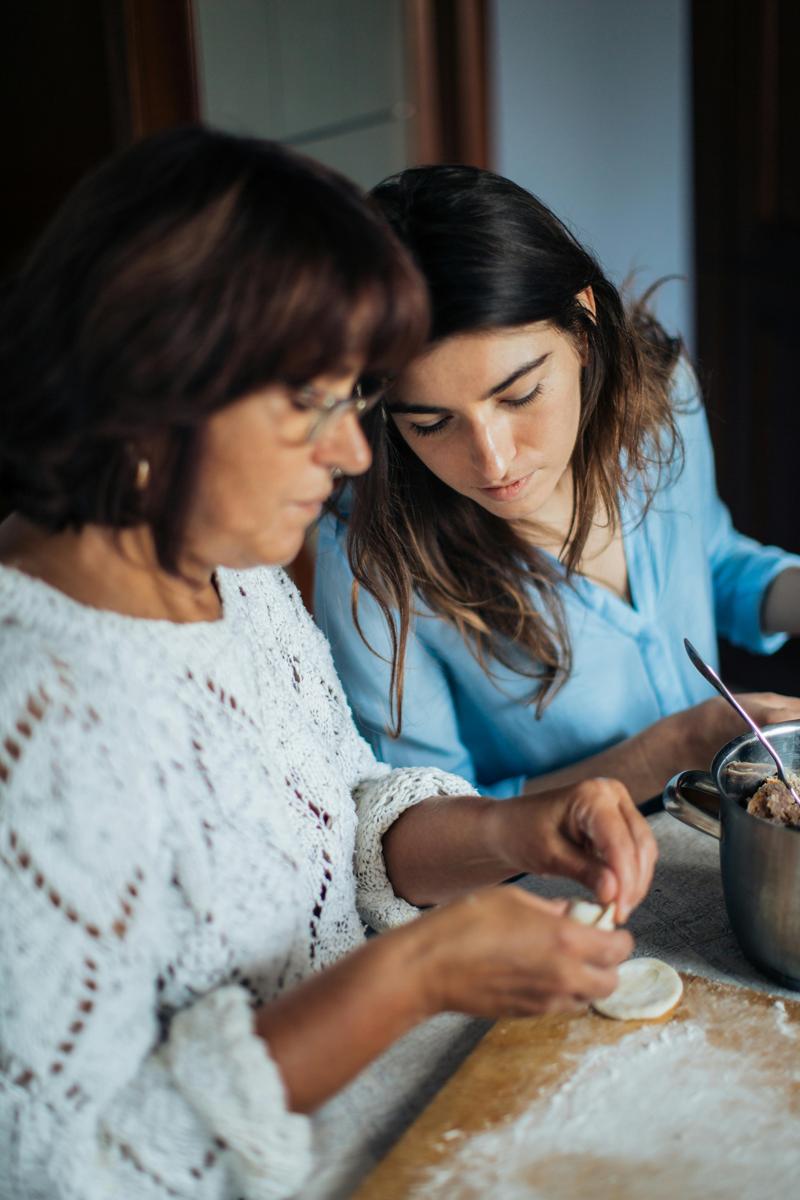 Croquette preparation 